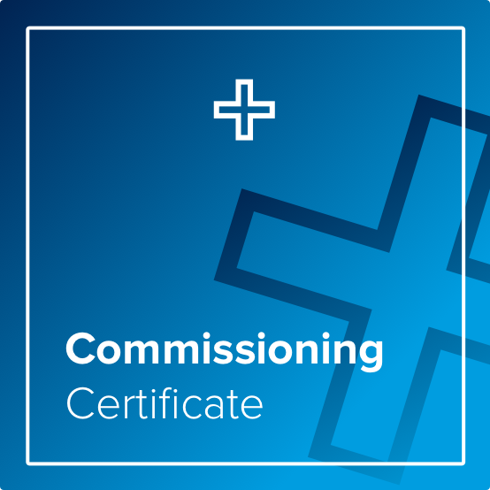 Commissioning Certificate